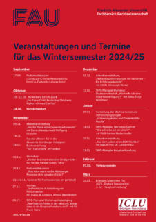 Zum Artikel "Hinweis: Veranstaltungen und Termine für das Wintersemester 2024/25"