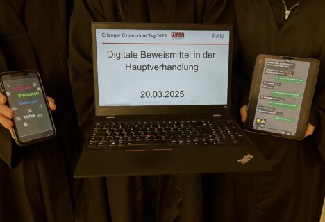 Zum Artikel "Save-the-Date: ECCT 2025 „Digitale Beweismittel in der Hauptverhandlung“"